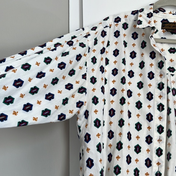 Vintage Eddie Bauer cotton blouse - Picture 3 of 4